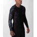 рашгард GR1PS RANKED RASHGUARD Black