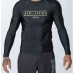 рашгард Gr1ps BJJ MMA Rashguard Armadura Pro High-Compression Black with gold print