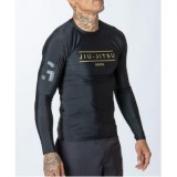 рашгард  Gr1ps BJJ MMA Rashguard Armadura Pro High-Compression Black with gold print