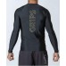 рашгард Gr1ps BJJ MMA Rashguard Armadura Pro High-Compression Black with gold print